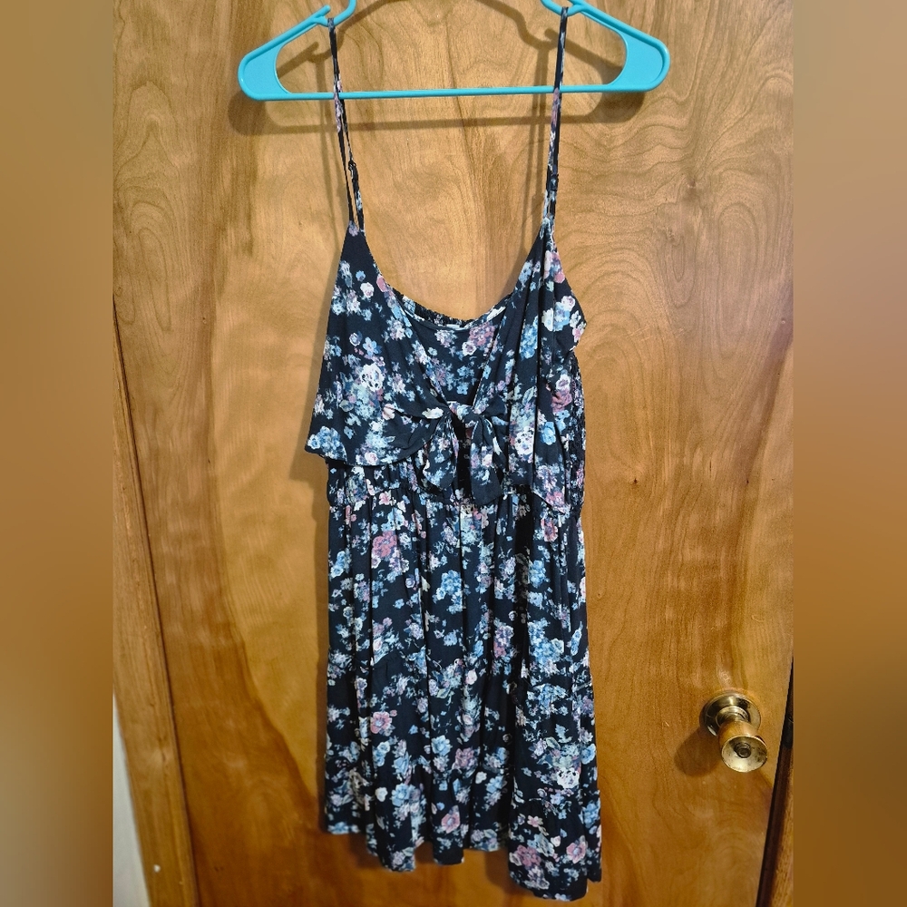 Floral Spaghetti Strap Dress